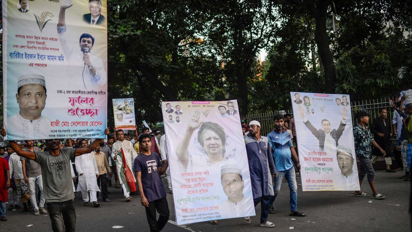 Thousands rally in Bangladesh capital as major political party demands quick reforms and an election