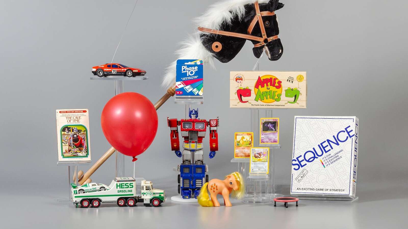 Balloons, trampoline and Apples to Apples are finalists for the Toy Hall of Fame