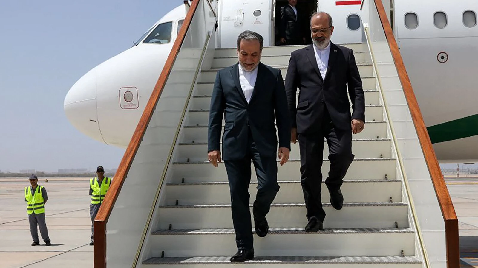 Iran's top diplomat arrives for indirect nuclear talks with US in Oman