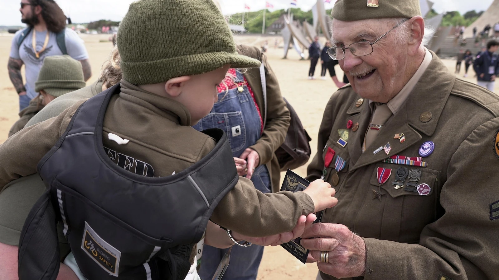 WWII veterans speak of sacrifice and freedom on France's D-Day battlefields, 81 years later