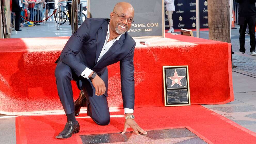 Kevin Winter/Getty ImagesDarius Rucker receives star on Hollywood Walk of Fame, thanks his children