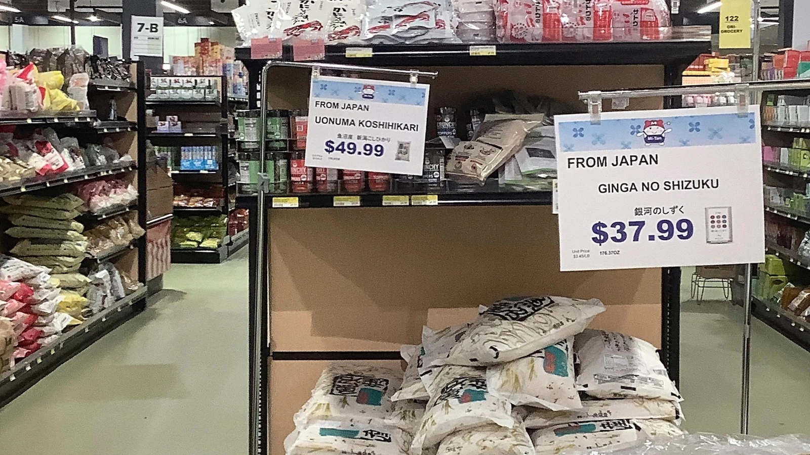 Asian supermarket customers brace for price hikes as Trump tariffs take effect