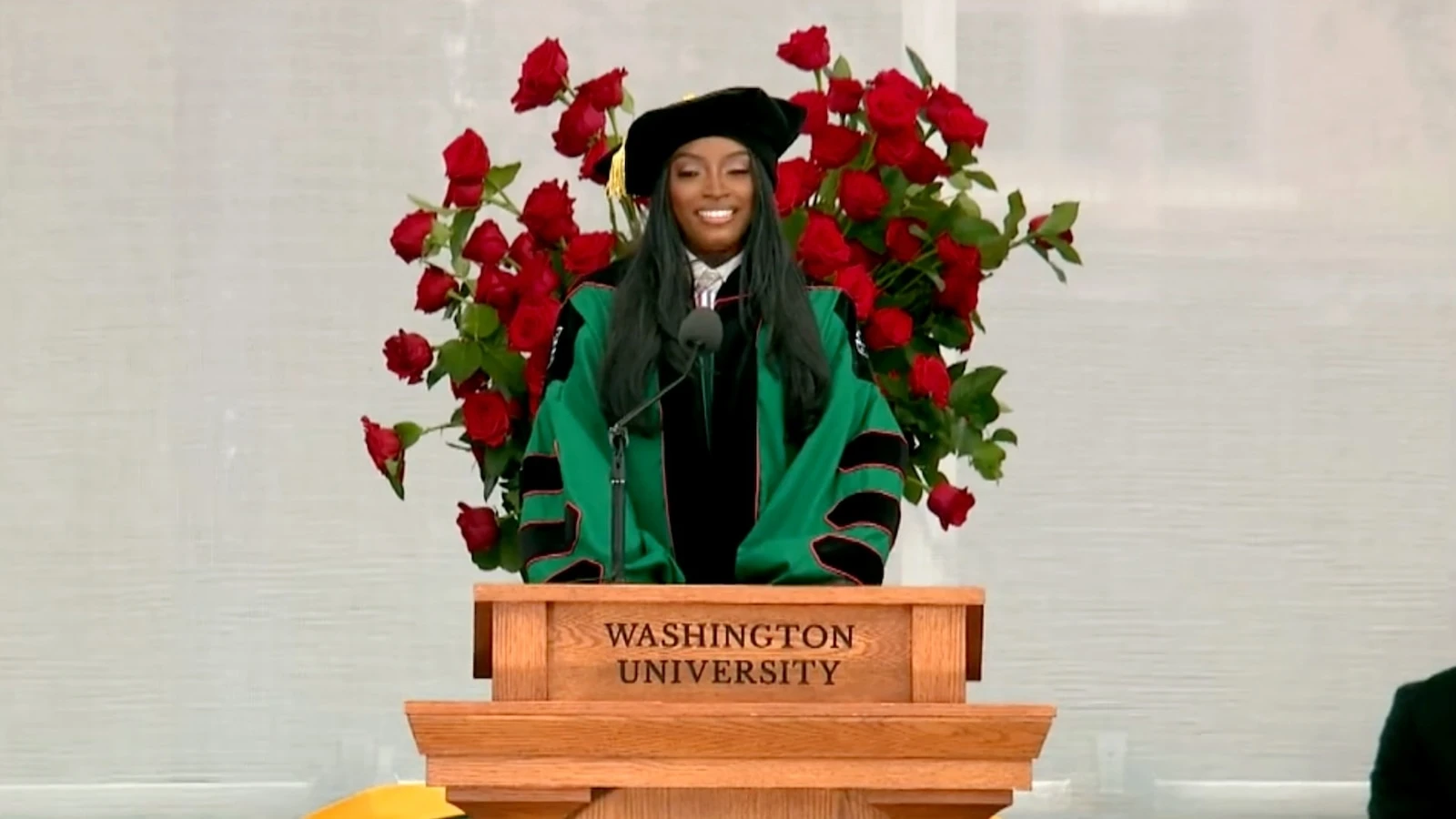 Washington UniversitySimone Biles gives commencement address: See her advice to graduatesBiles received an honorary degree from Washington University in St. Louis.2 hours ago