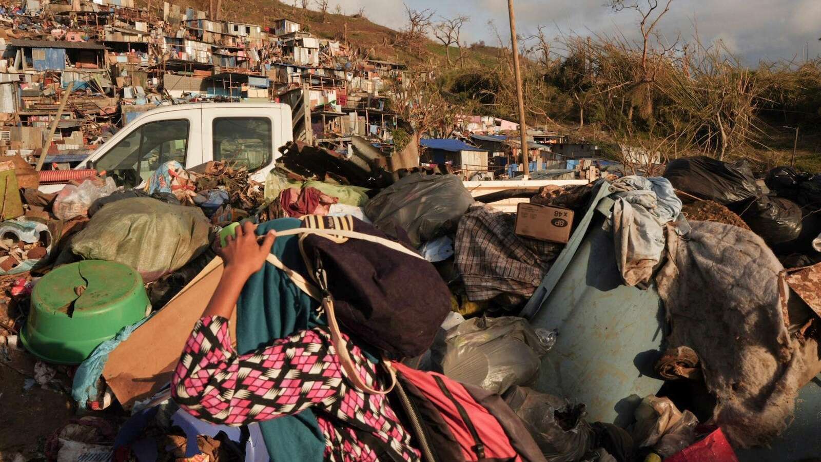 France's Macron visits cyclone-wrecked Mayotte as residents urge for water, food and other aid