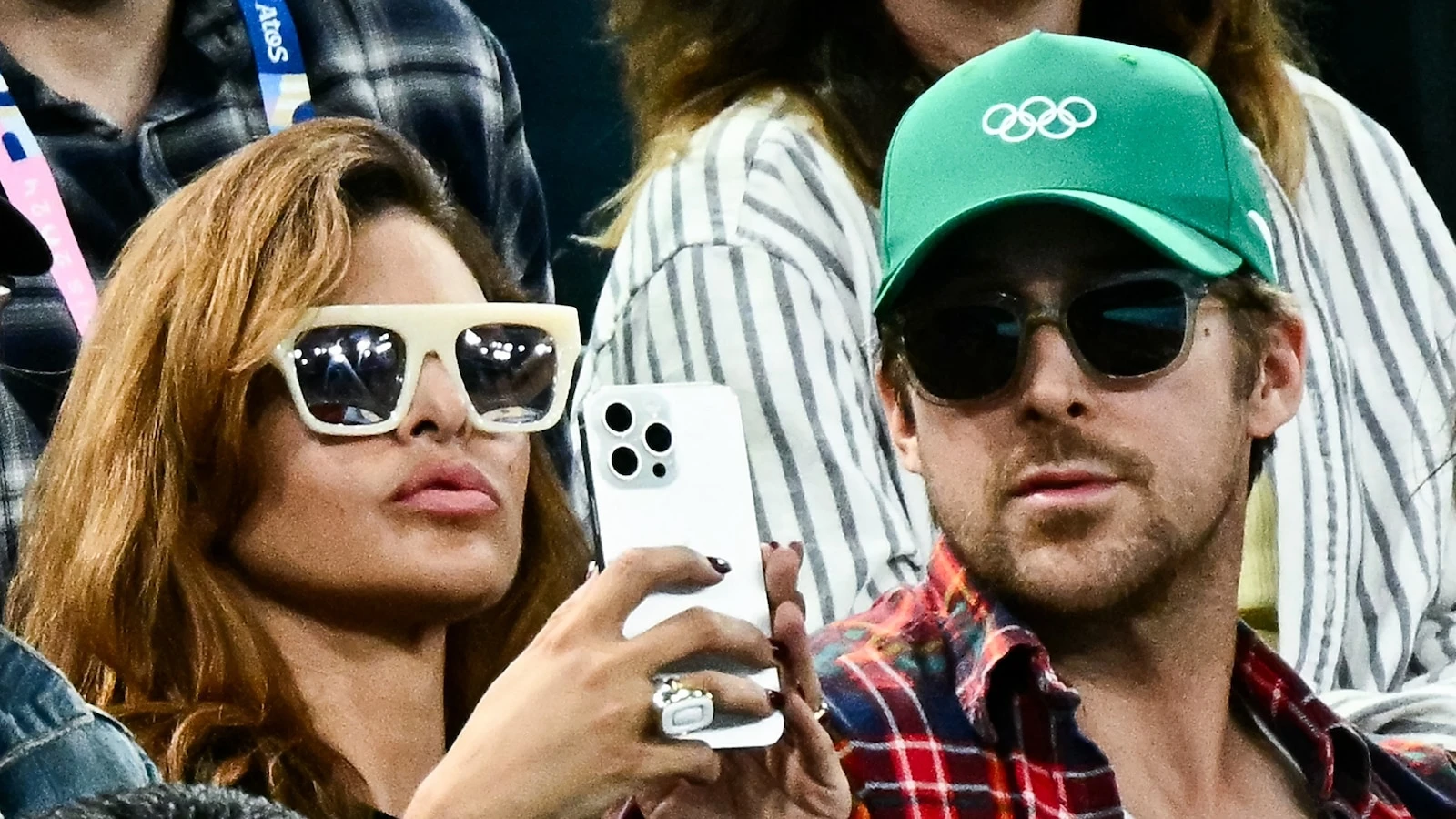 Ryan Gosling and Eva Mendes attend 2024 Paris Olympics in rare public outingThe couple watched dressage and gymnastics at the Olympics on Sunday. 8/4/2024 03:54:32 EDT