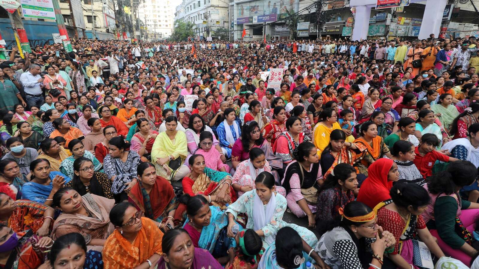 Hindus in Bangladesh rally to demand protection from attacks and harassment