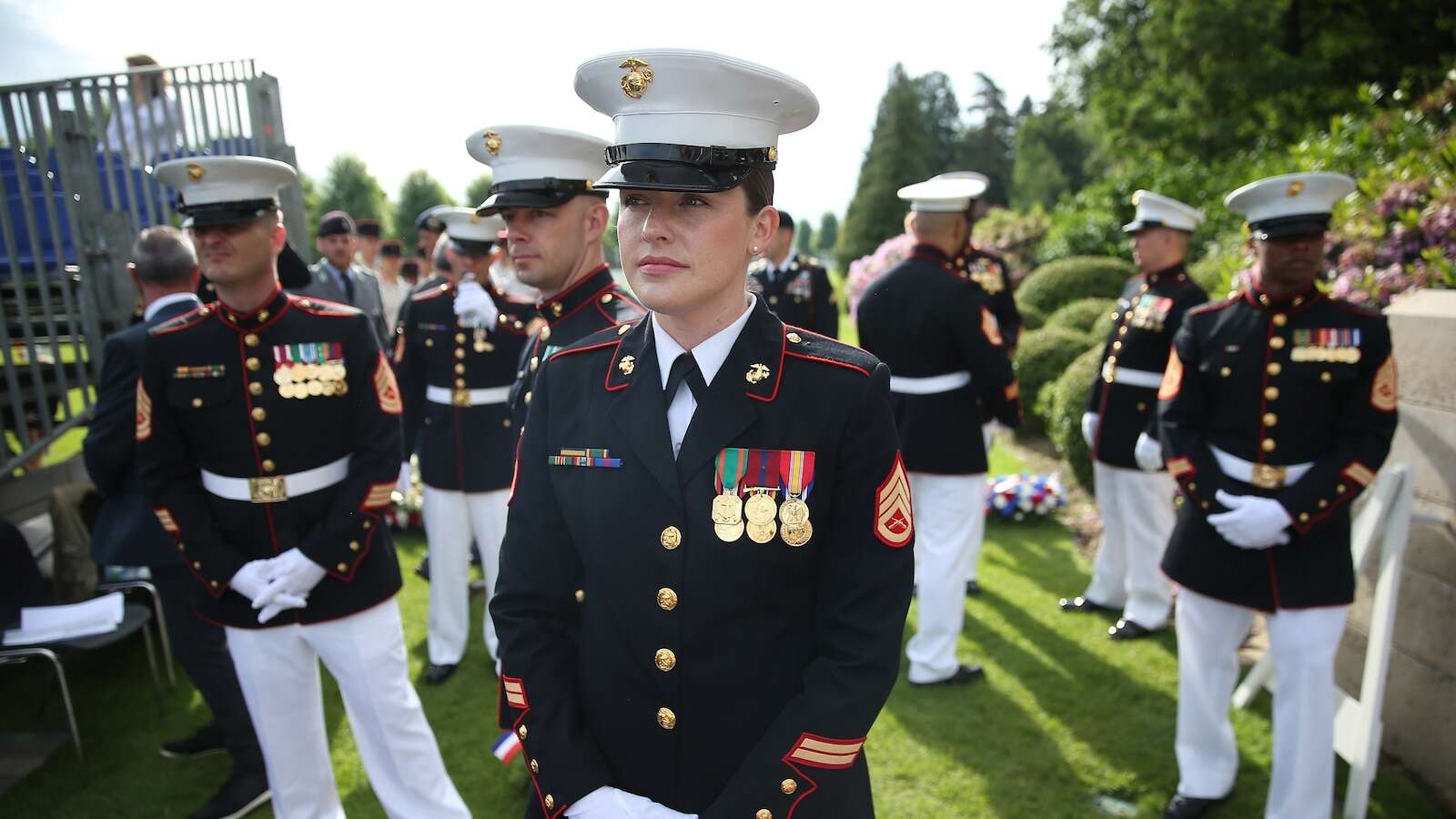 US Marine Corps changes dress code requirement for womenWomen in the Marines are no longer required to wear hosiery.3/13/2024 03:50:10 EDT