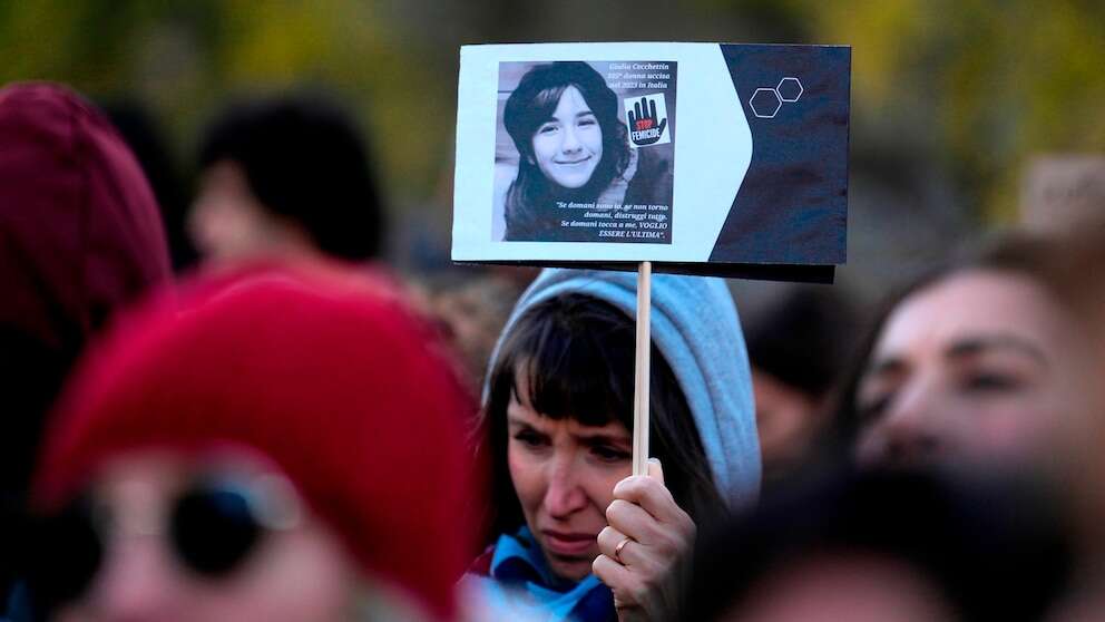 Italian woman's death, allegedly at the hands of ex, sparks outcry against femicide