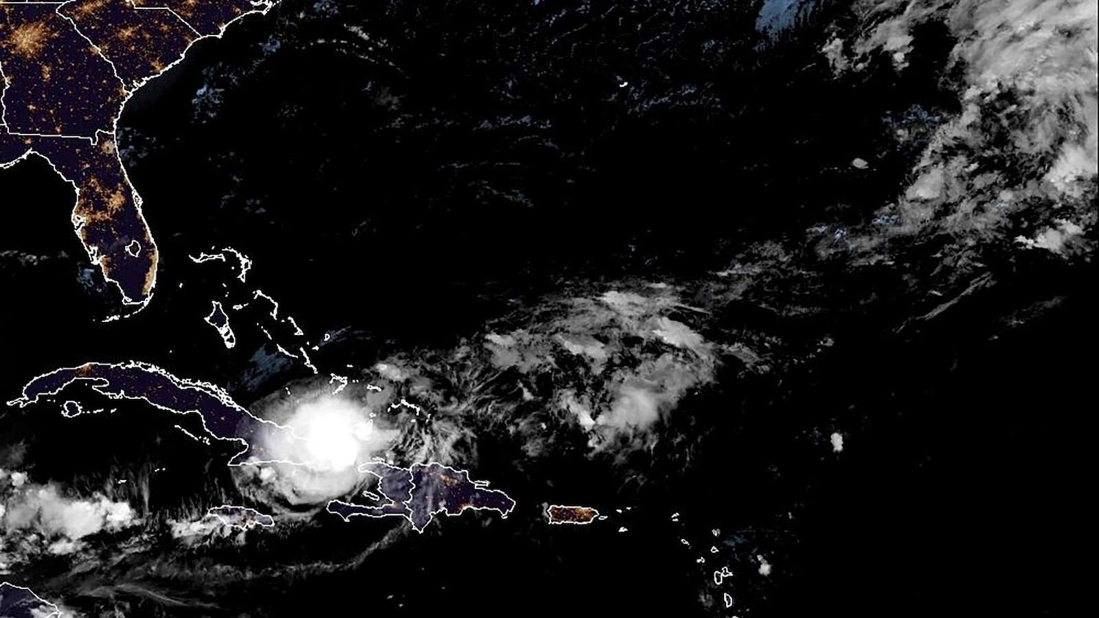 Tropical Storm Oscar swirls toward the Bahamas after hitting Cuba as a hurricane