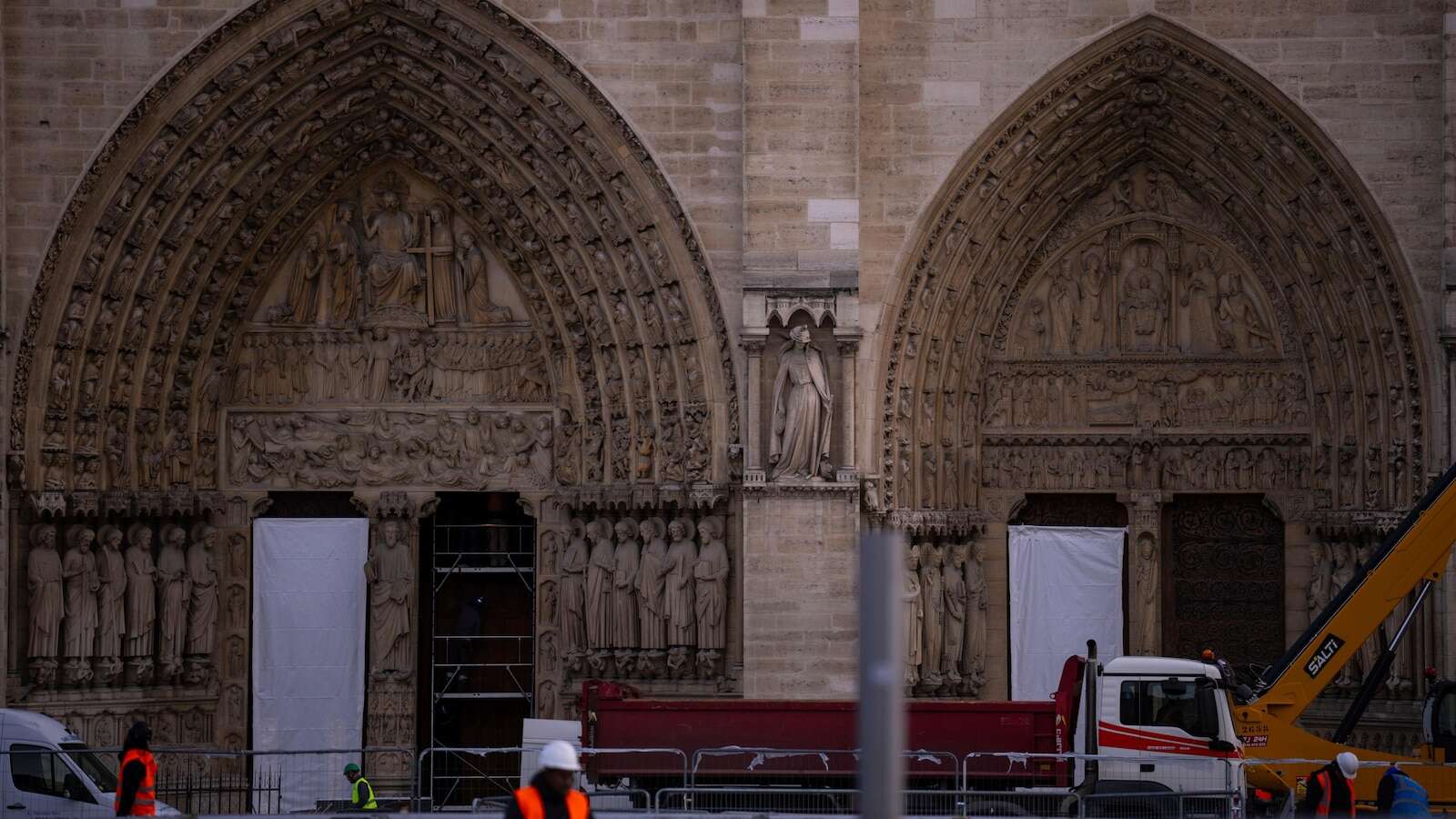 Fashion designer describes invitation to work on Notre Dame cathedral's re-opening as 'a calling'