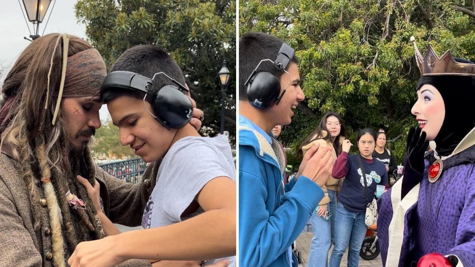 Teen goes viral for interactions with Disneyland charactersThe 16-year-old regularly visits with Disney princesses and villains.7/11/2024 05:01:38 EDT