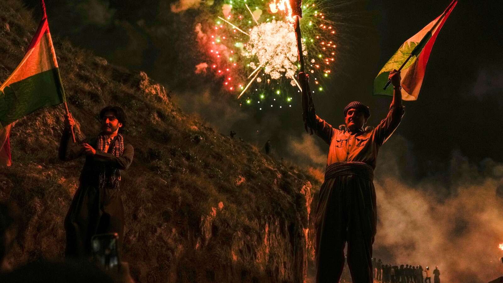 Kurds in Iraq, Syria celebrate Newroz festival of spring