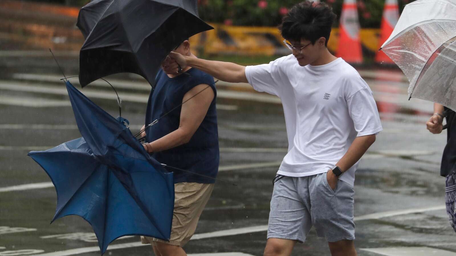 Taiwan sees flooding and landslides from Typhoon Gaemi, which caused 22 deaths in the Philippines