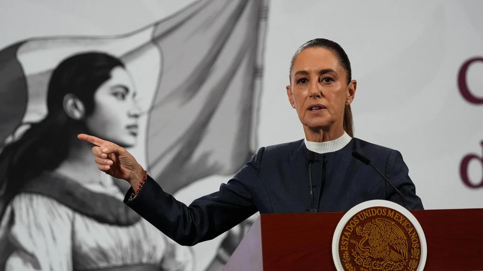 Mexico president's rivals cry foul as she uses groping incident to address gender violence