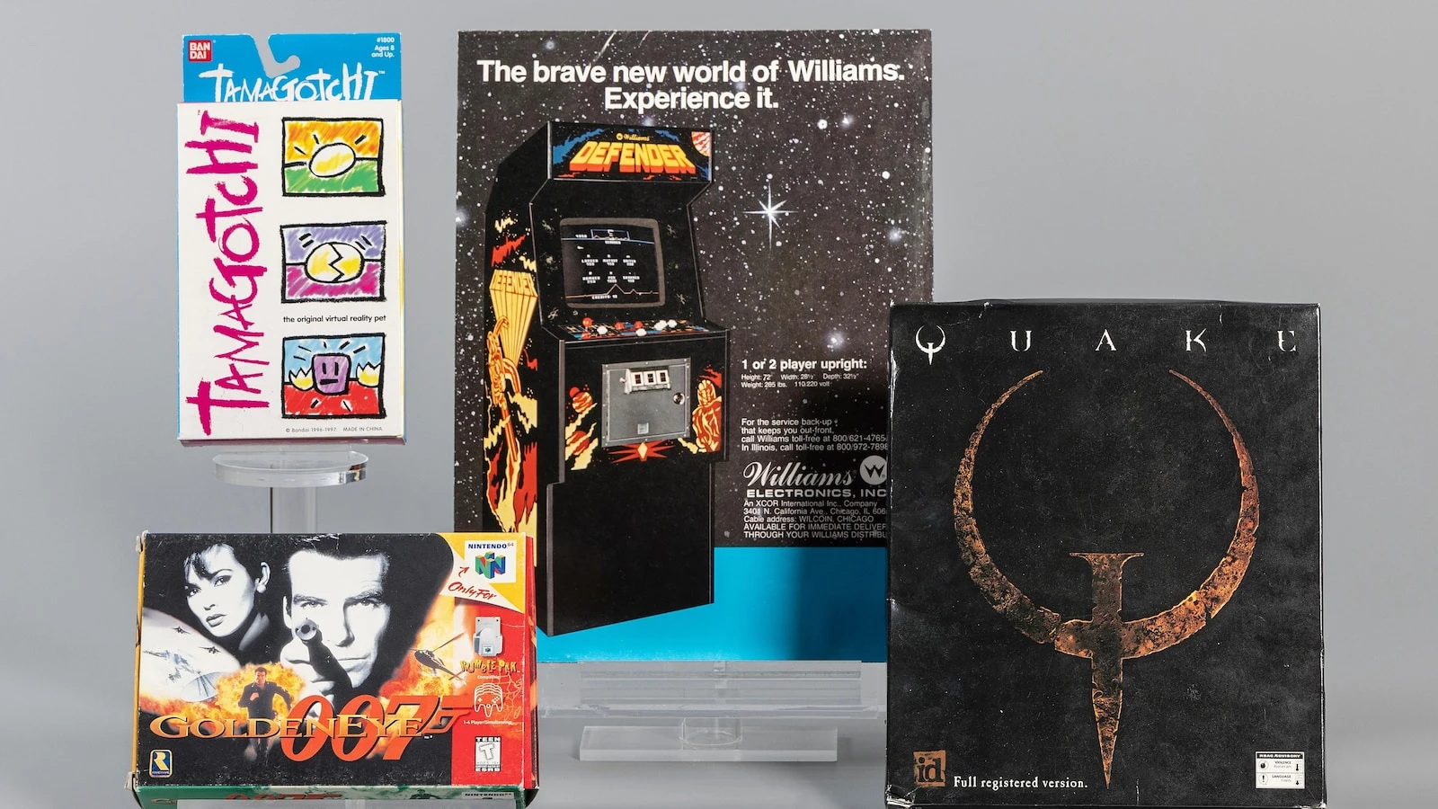 World Video Game Hall of Fame inducts Defender, Tamagotchi, GoldenEye 007 and Quake