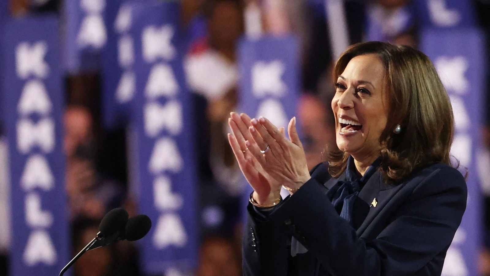 Despite history made at DNC, little mention of Harris' race and gender: ANALYSIS