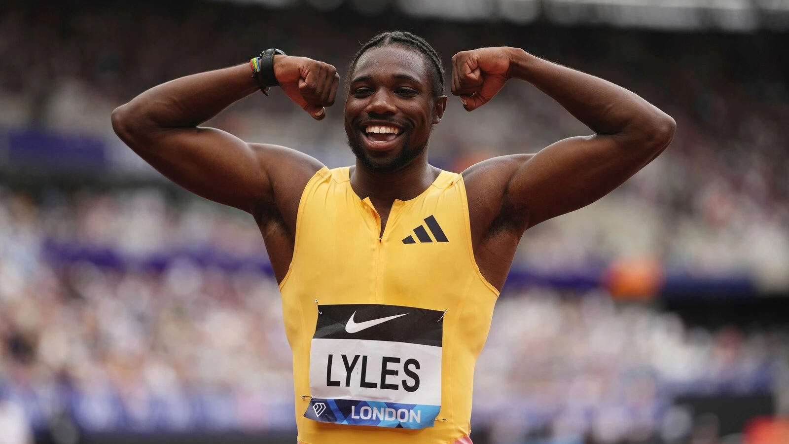 'Fastest person on Earth': Team USA sprinter Noah Lyles on his Olympic ambitions The sprinter is scheduled to compete in the 100-meter, which begins Saturday7/29/2024 06:35:00 EDT