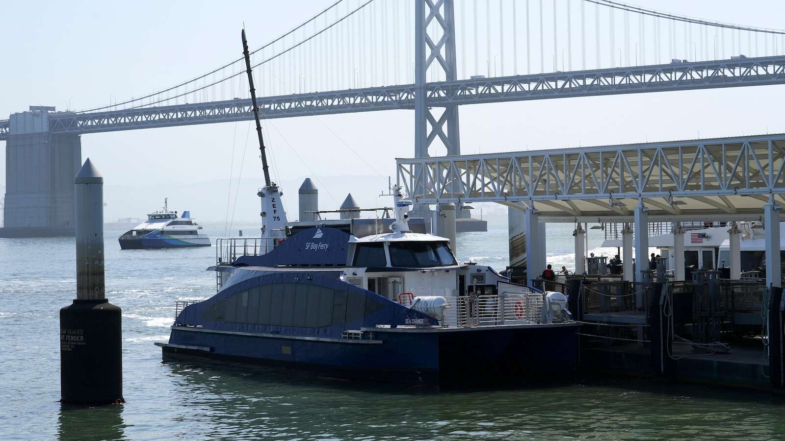 World's first hydrogen-powered commercial ferry set to operate on San Francisco Bay, officials say