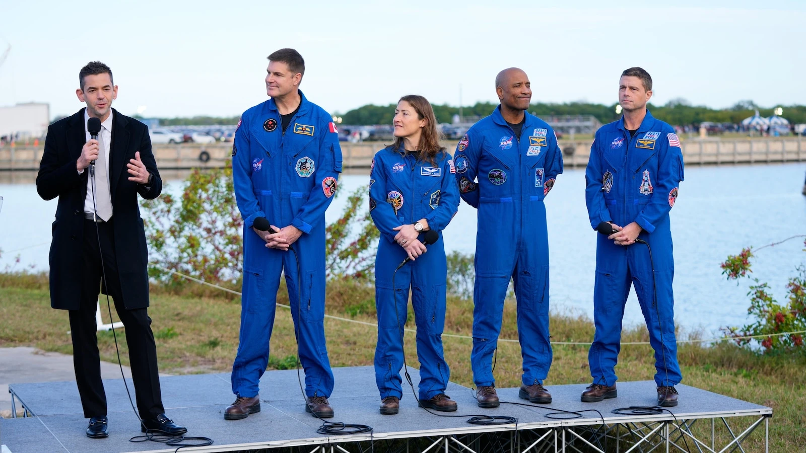 Artemis II astronauts arrive at Florida launch site for first moon trip in 53 years
