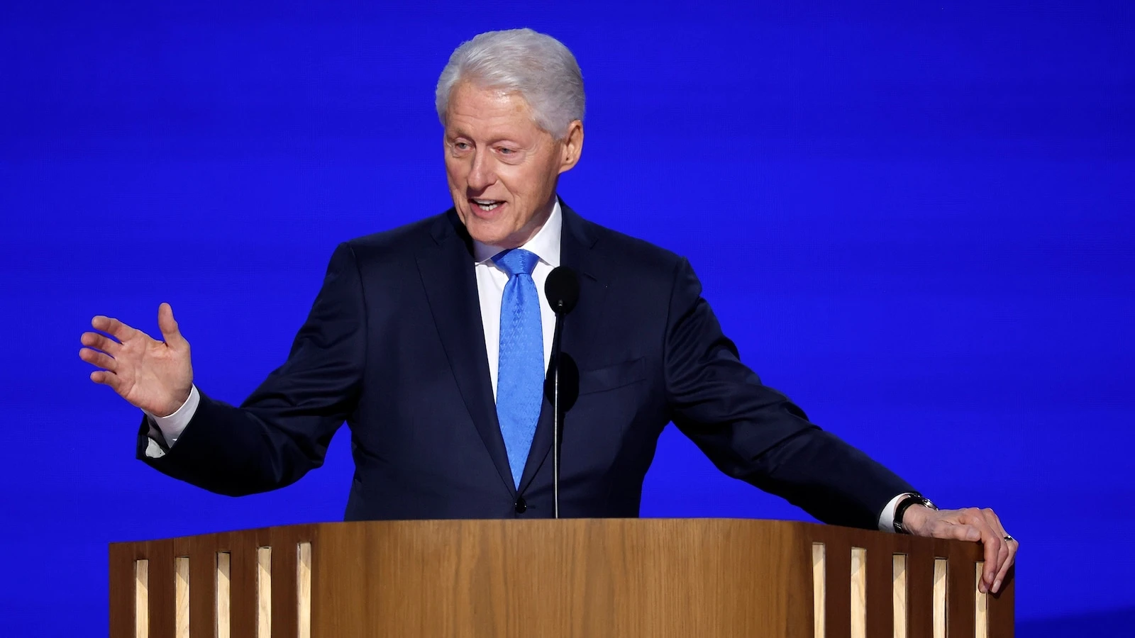 Why Clinton's claim at DNC about jobs under Democrats is slightly misleading