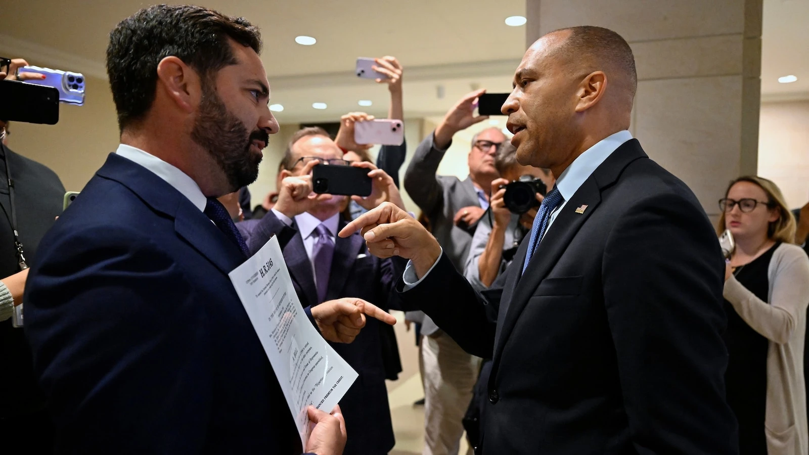 Tensions flare on Capitol Hill over government shutdown: 'Keep your mouth shut'