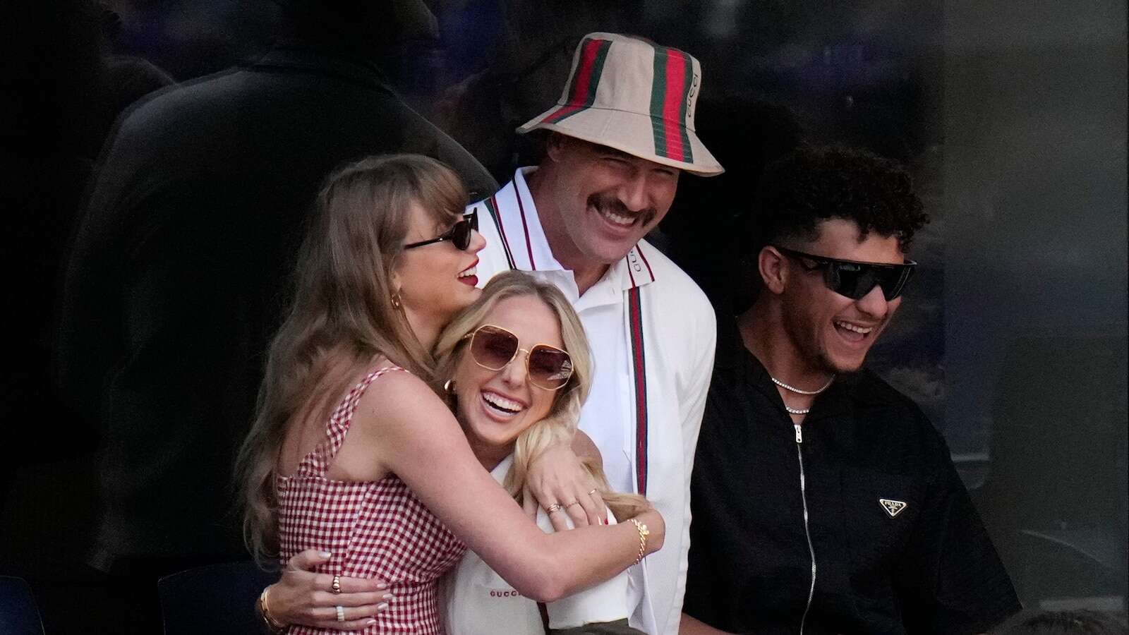 Taylor Swift and Travis Kelce attend US Open final