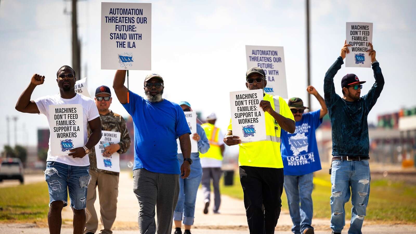 Port strike draws on frustration over pandemic-era profit boom