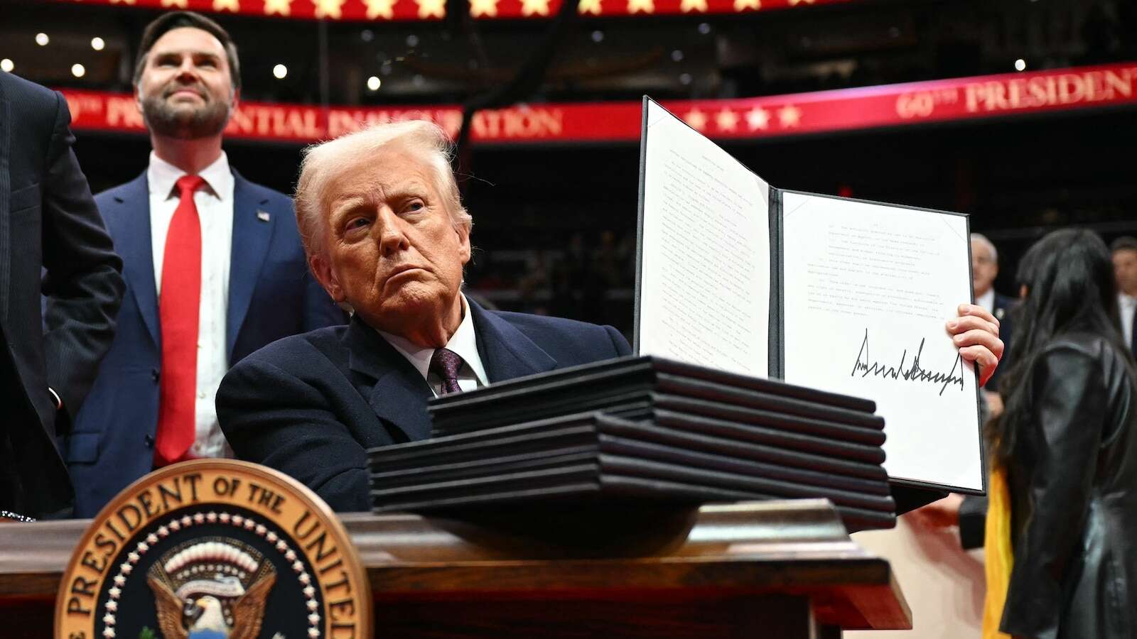 Trump's record-breaking 200 executive actions on Day 1 already being challenged