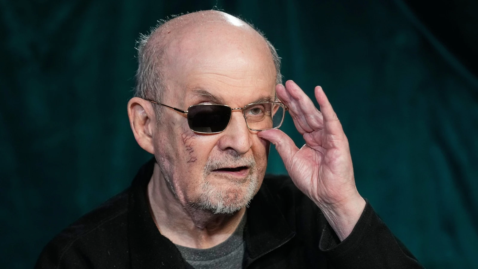 Salman Rushdie is being honored with a Dayton peace prize lifetime achievement award