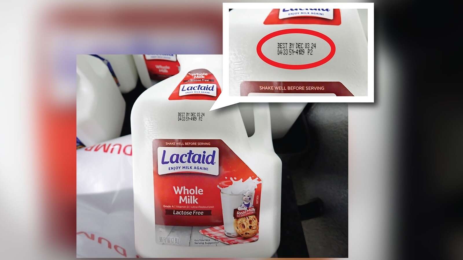 Lactaid milk recalled in 27 states due to potential for undeclared almondsFive varieties of milk are included in the voluntary recall.9/23/2024 12:36:00 EDT