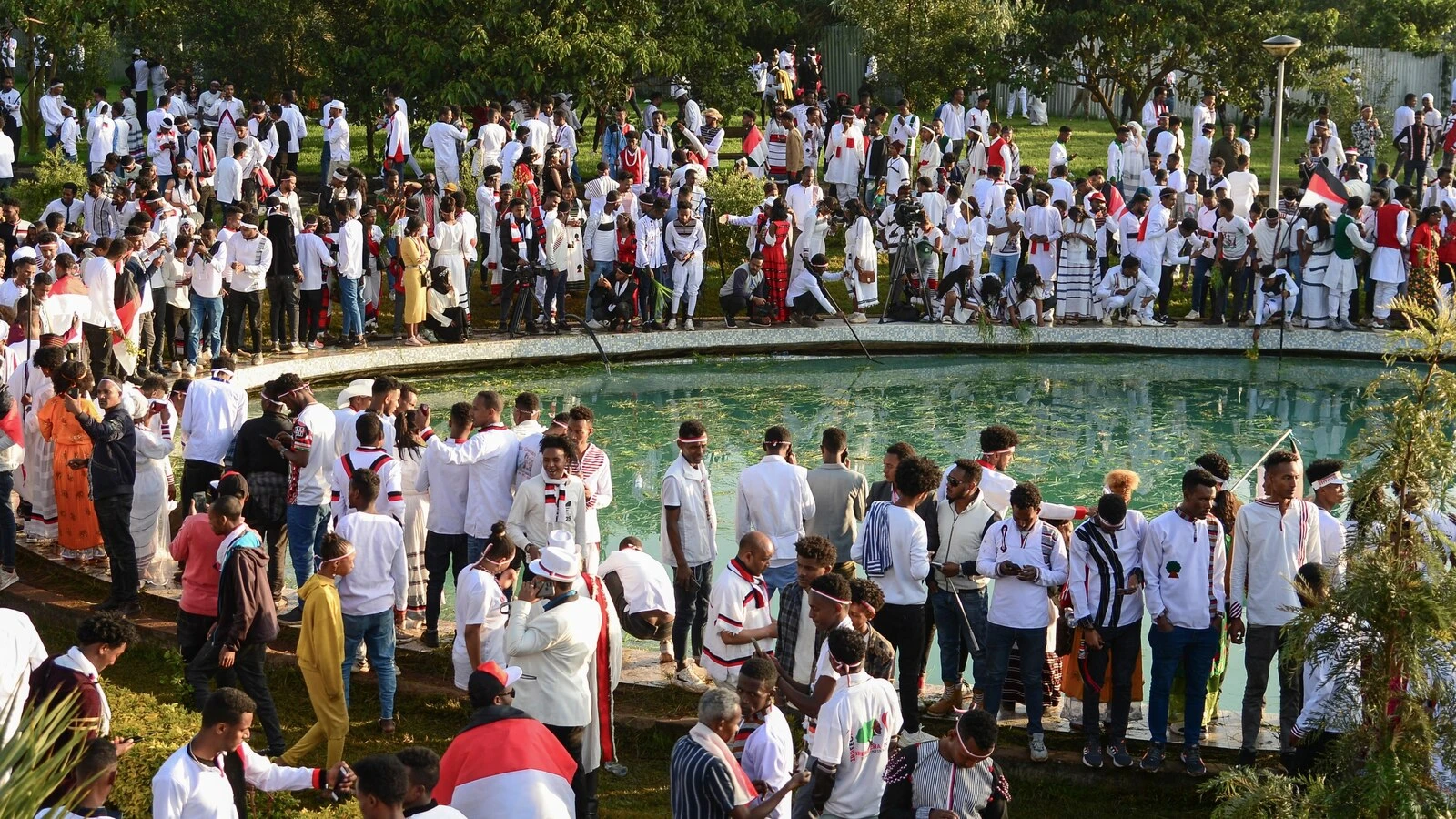 Thousands gather for Ethiopia's thanksgiving festival