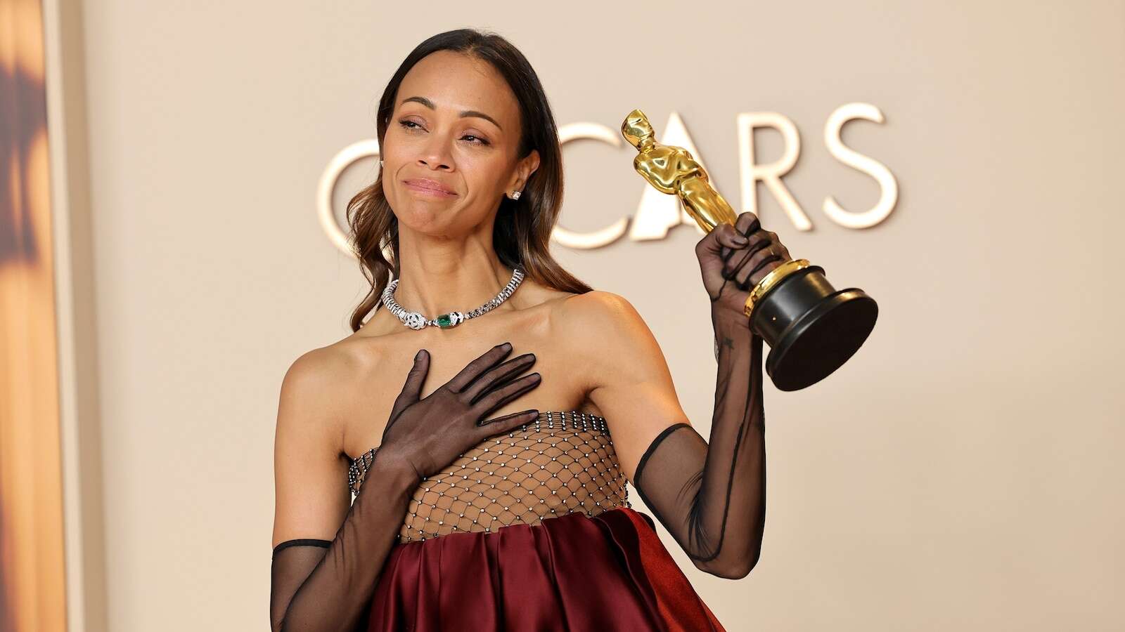 Zoe Saldaña responds to criticism that 'Emilia Pérez' is 'hurtful' to MexicansSaldaña won the best supporting actress Oscar for her performance in the film.9 minutes ago