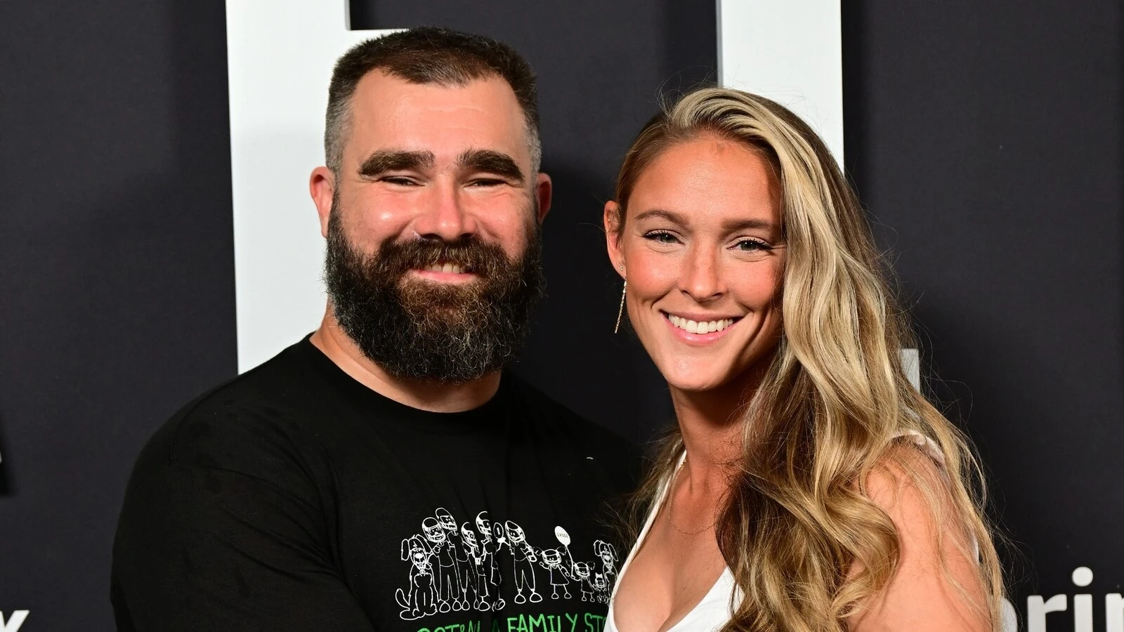 Jason Kelce calls wife Kylie his 'equal' after online troll calls her 'homemaker'