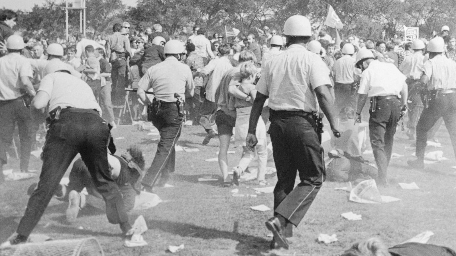 Democrats work to avoid protests at Chicago convention, with parallels to 1968