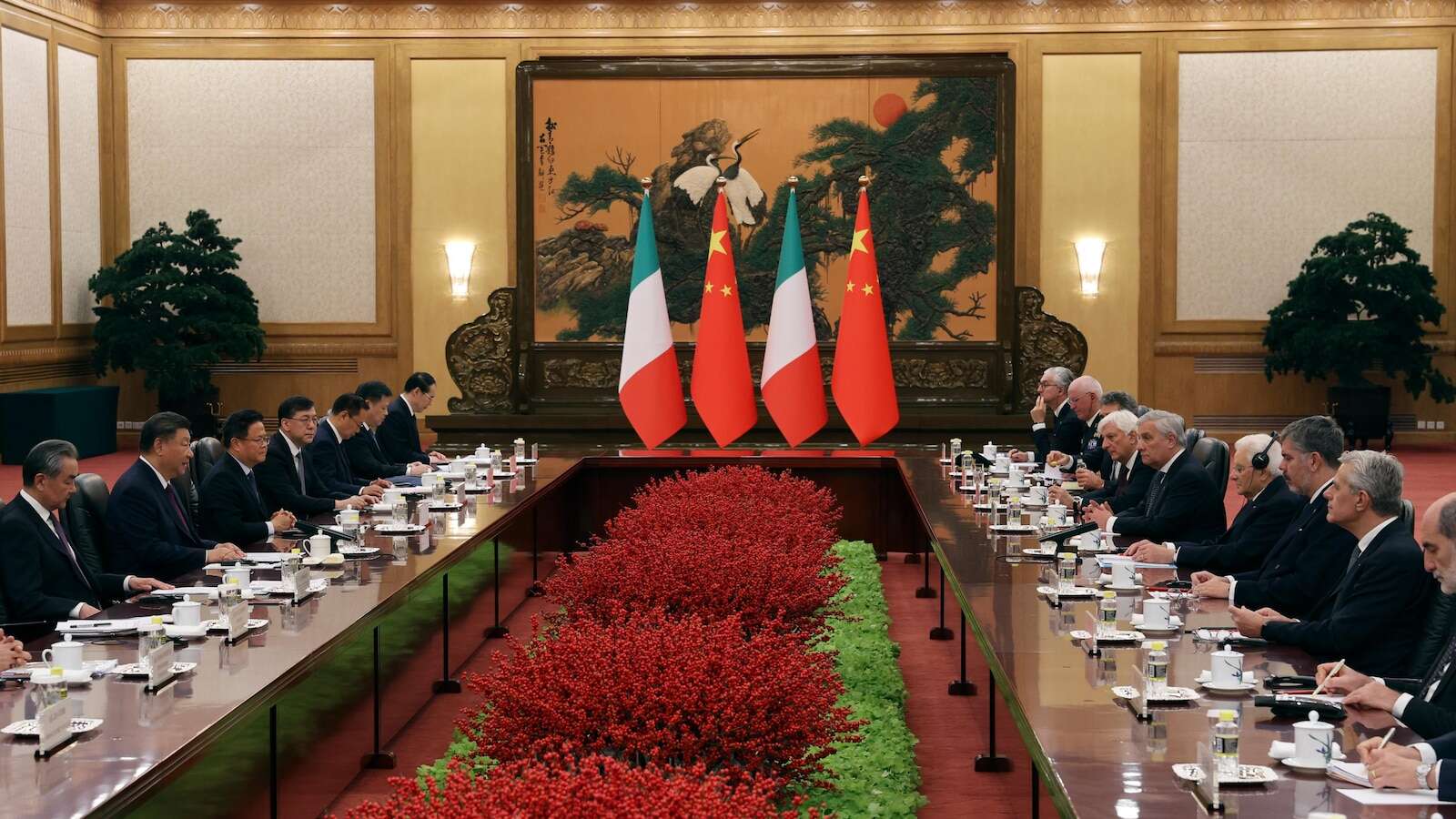 Italian President Mattarella meets Chinese leader Xi in Beijing amid complex ties