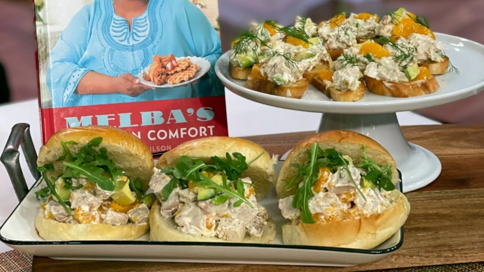 Learn to make chef Melba Wilson's mandarin chicken salad for summerWilson dropped by 