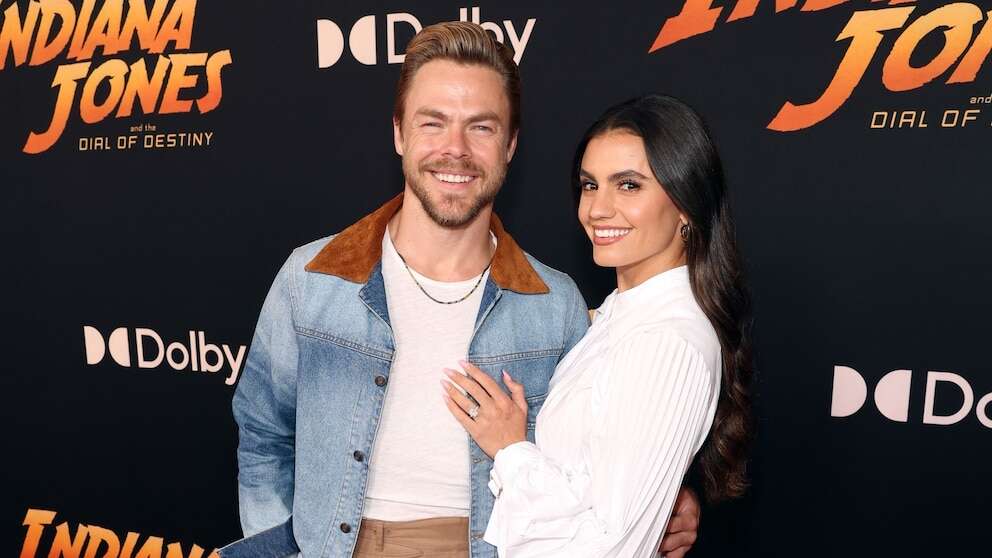 Derek Hough shares update about wife Hayley Erbert