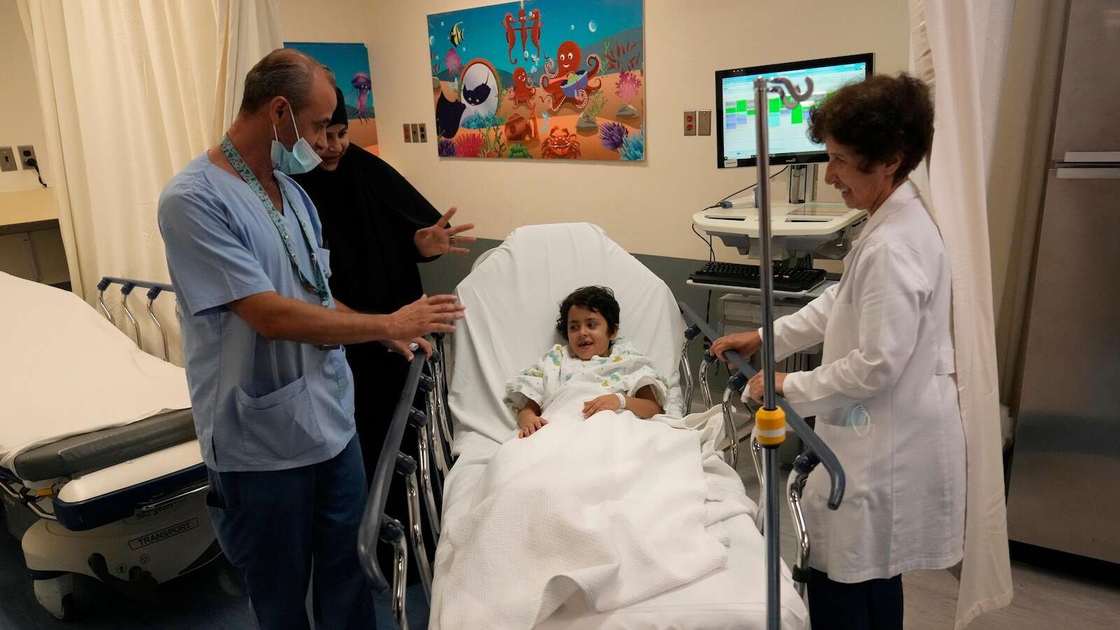 Children brought from Gaza to heal from war wounds become caught in another war, in Lebanon