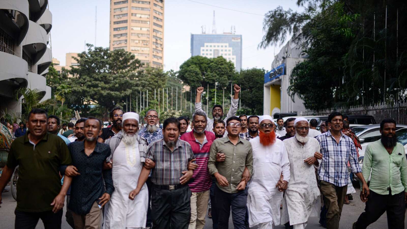 Opponents of ousted Bangladesh ex-premier Sheikh Hasina foil attempts to hold rally in Dhaka