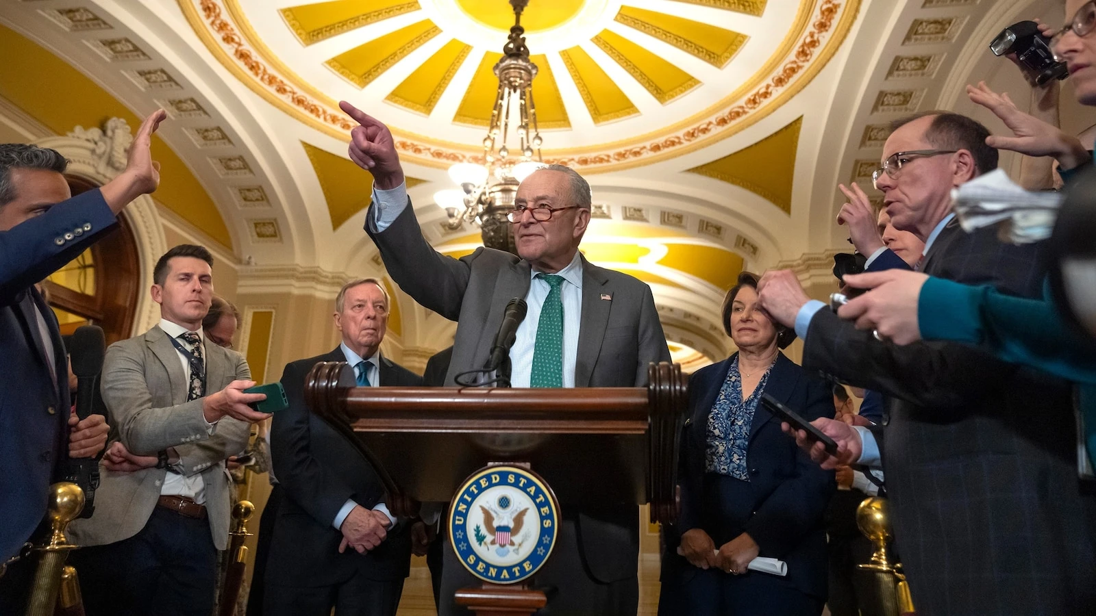 Schumer spending bill fallout a symptom of disjointed Democratic strategy: ANALYSIS