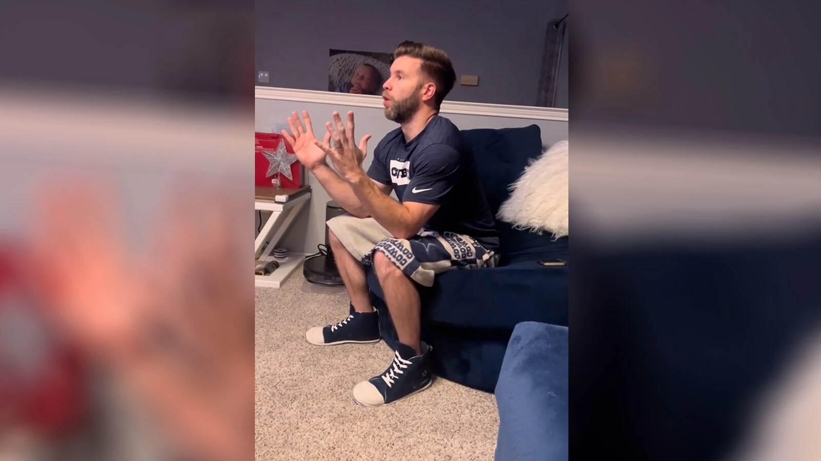 Woman makes hilarious 'football bingo' for her husbandMakenzie Waters' idea went viral on TikTok, with millions of views.1/24/2024 03:14:00 EST