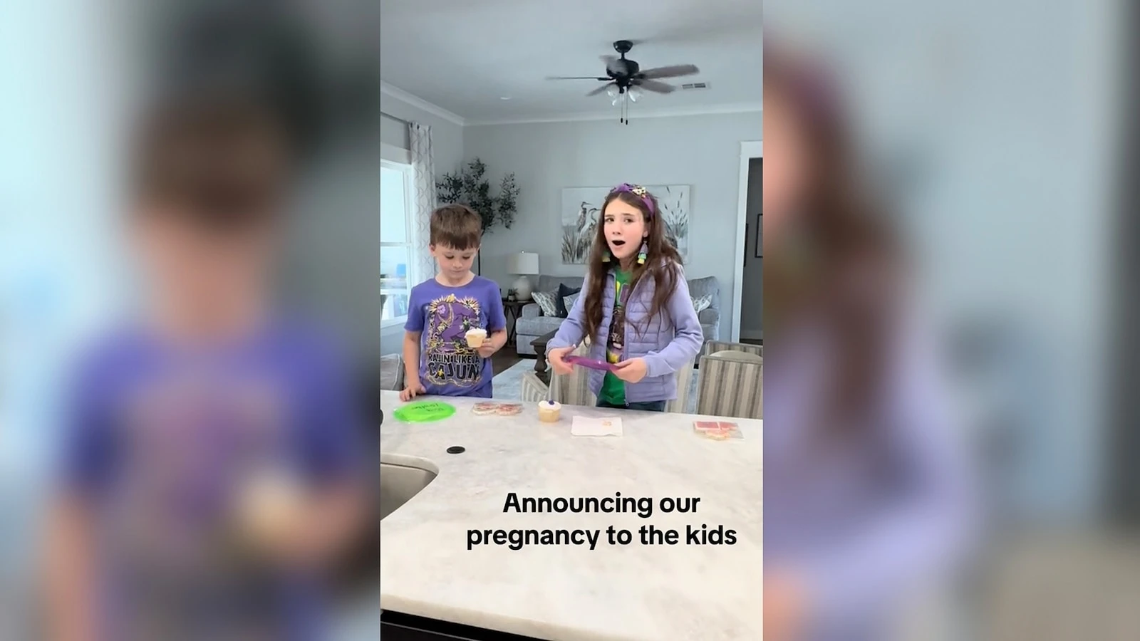 Siblings have emotional reaction to learning mom is pregnantStesha Royer captured her kids’ reactions on camera.2/23/2024 02:16:03 EST