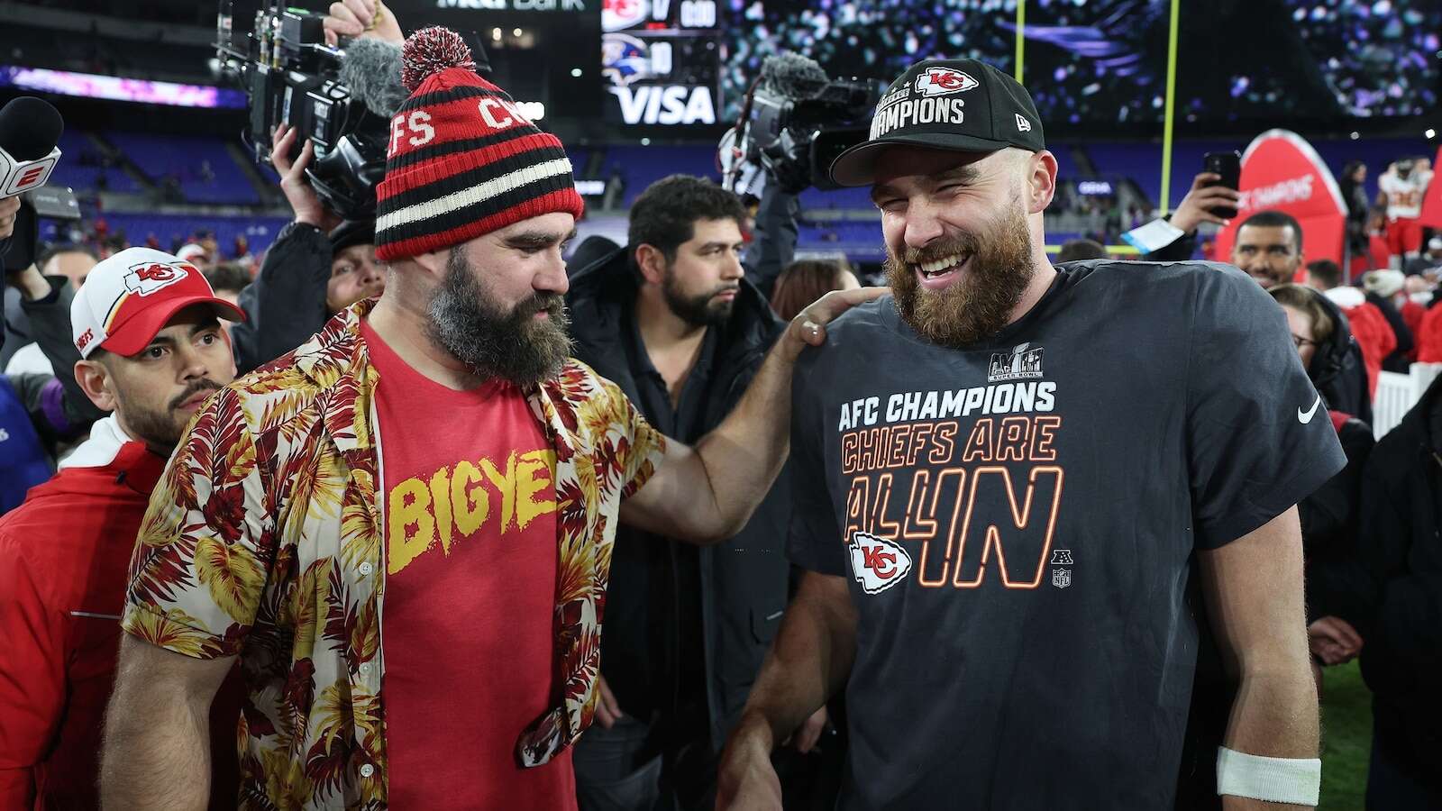 Jason Kelce reveals complex feelings on who he's rooting for in the Super BowlJason Kelce discussed the big game with Travis Kelce on their podcast.31 minutes ago