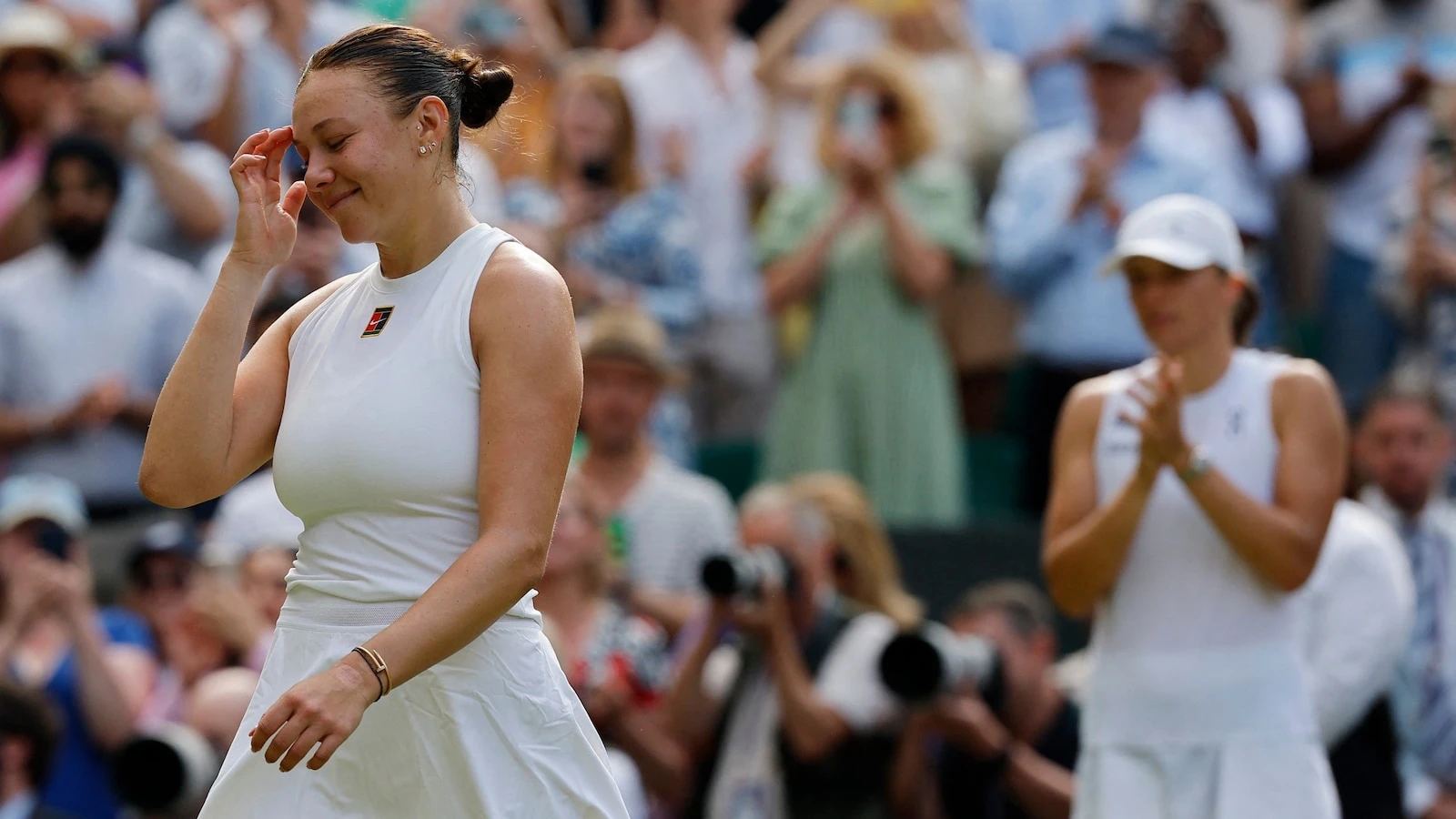 Why Amanda Anisimova said Wimbledon was a 'career high' on and off the courtThe 23-year-old American tennis star has jumped to World No. 7 in WTA rankings.July 15, 2025