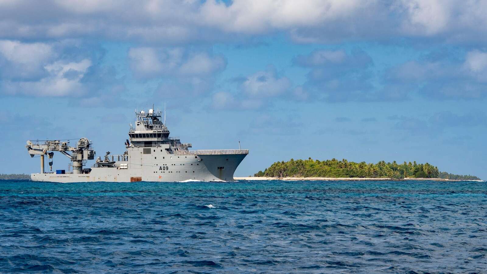 Samoa warns of 'highly probable' oil spill from New Zealand navy ship that sank and caught fire