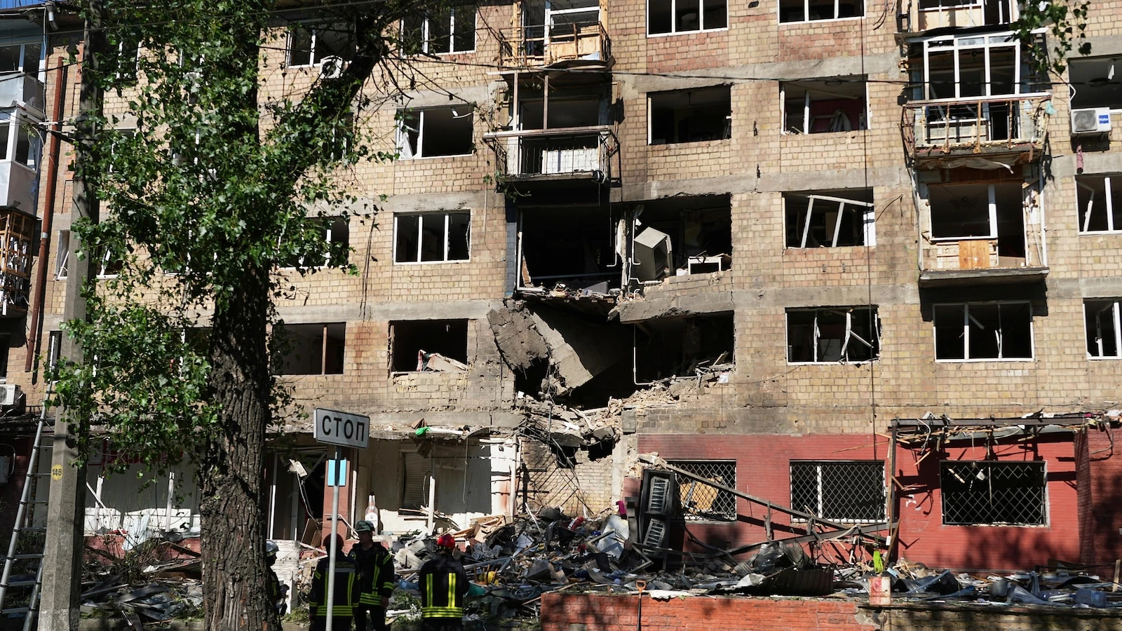 Russia hammers Kyiv in largest missile and drone barrage since war in Ukraine began