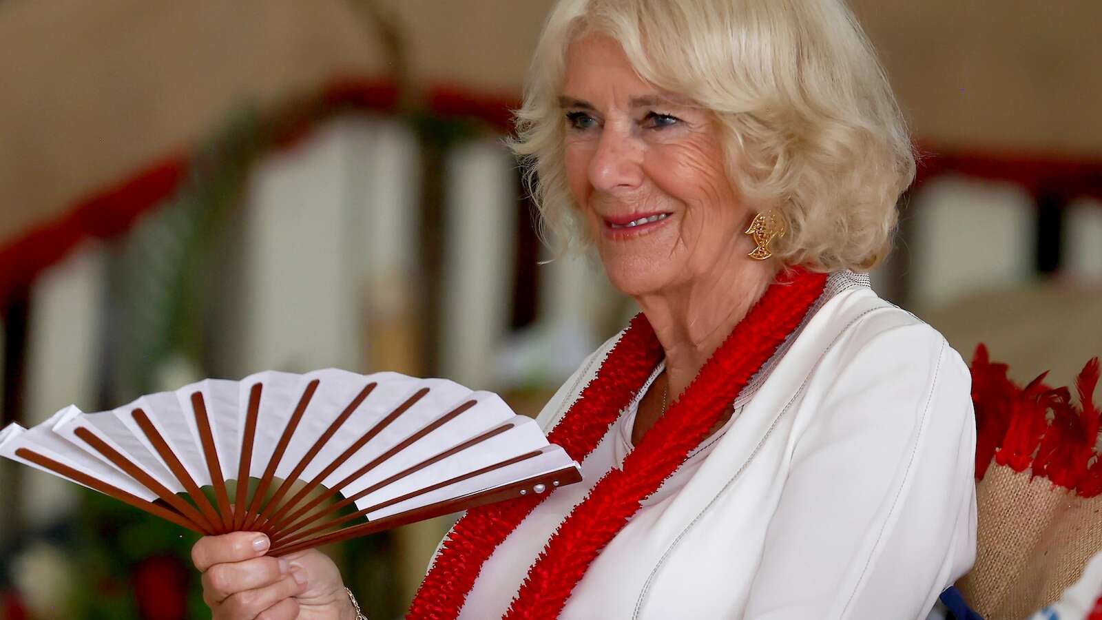 Britain's Queen Camilla returns to public duties after chest infection