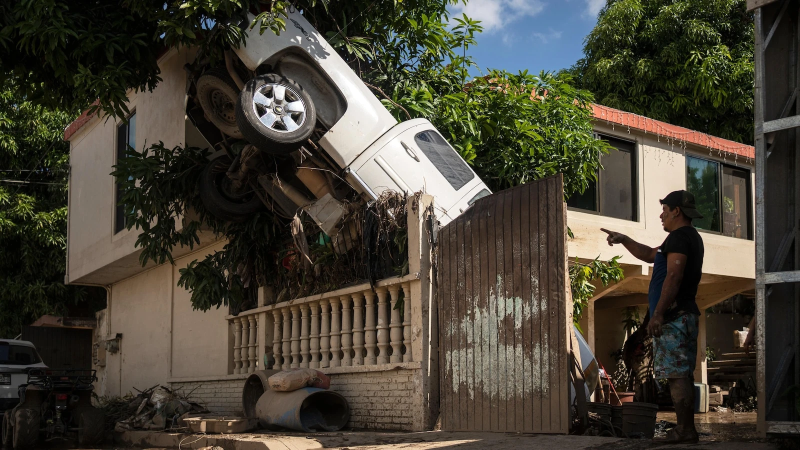 Mexico's president convenes governors as death toll from torrential rains rises to 44