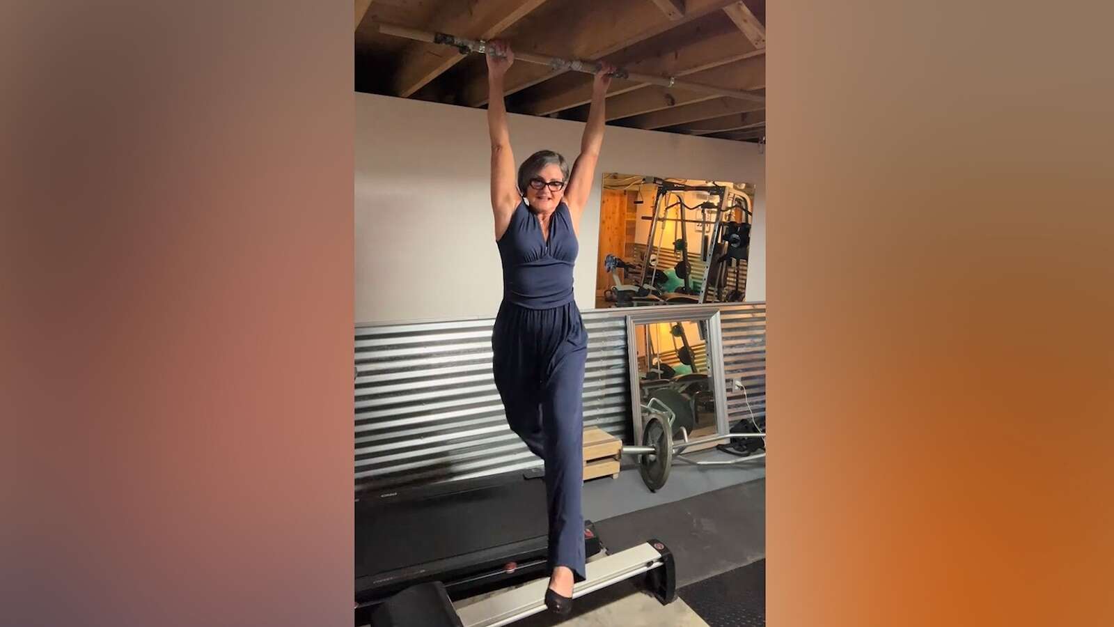 Meet the 65-year-old inspiring millions on TikTok with her pull-ups