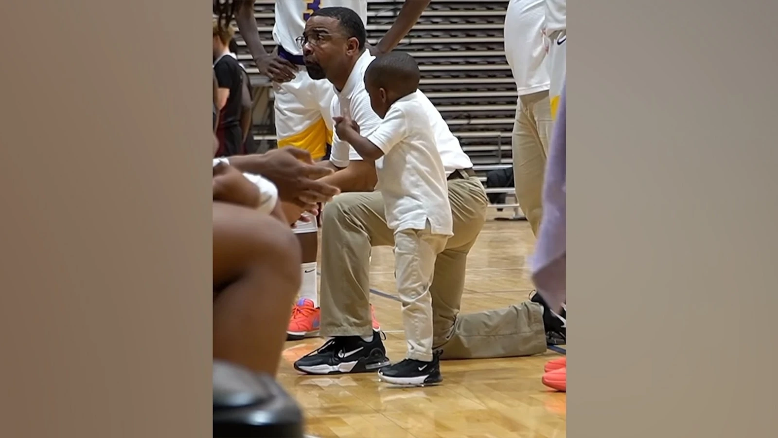 4 year old assistant coach goes viral